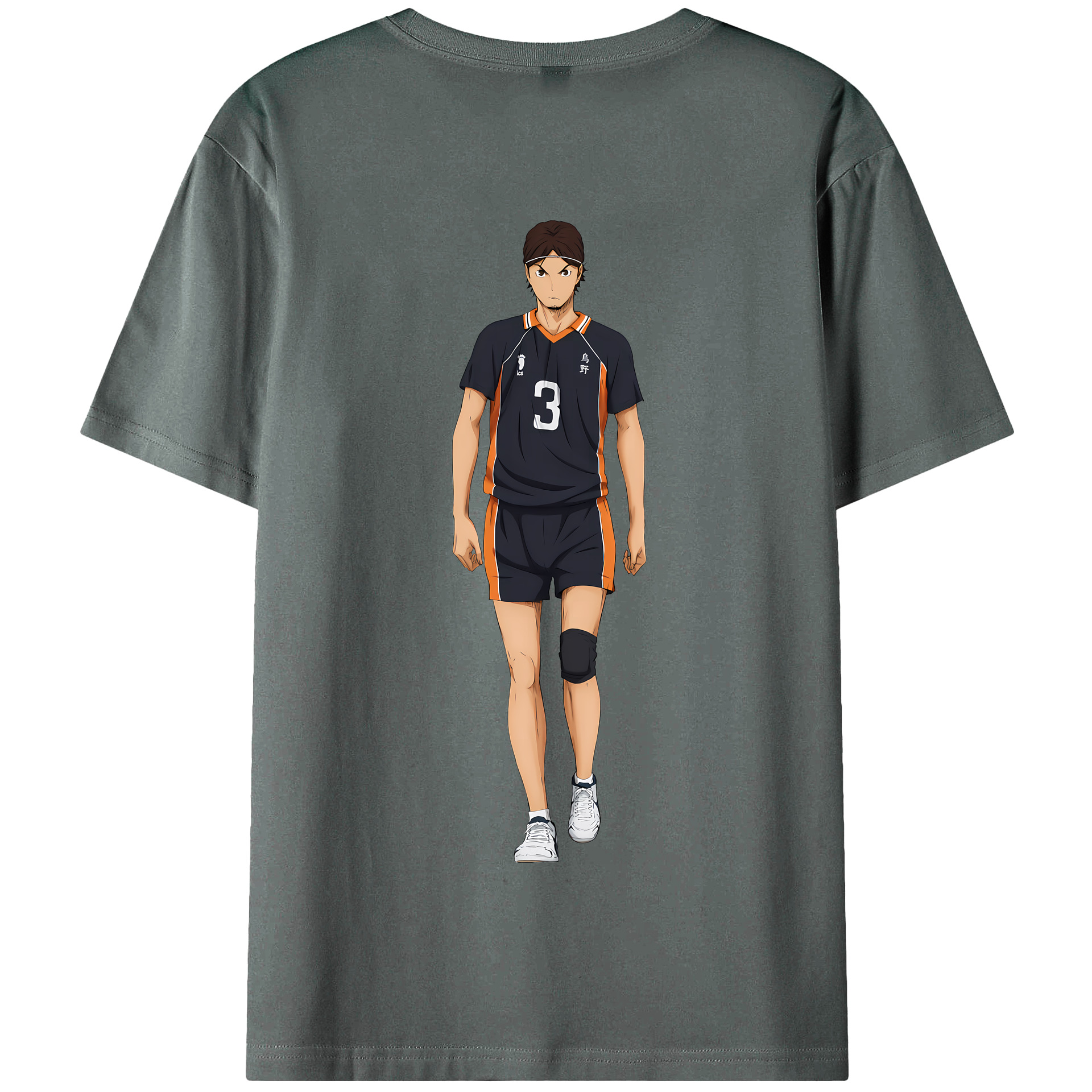 （画像用） ハイキュー!! Haikyu!! 綿100％半袖Tシャツ（背面プリント）